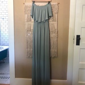 Show Me Your Mumu Hacienda dress sage